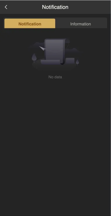 BDG Win notifications and announcements tabs